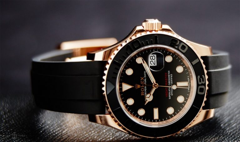 Un examen de la réplique Rolex Yacht-Master Everose pour hommes