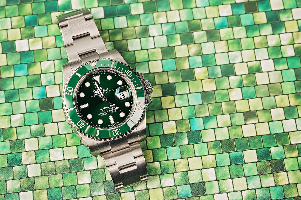 Réplique Rolex Submariner 116610LV « Hulk »