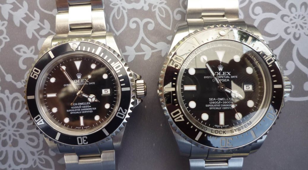 LA DIFFERENCE ENTRE ROLEX FAKE SEA-DWELLER 16600 VS DEEPSEA 116660