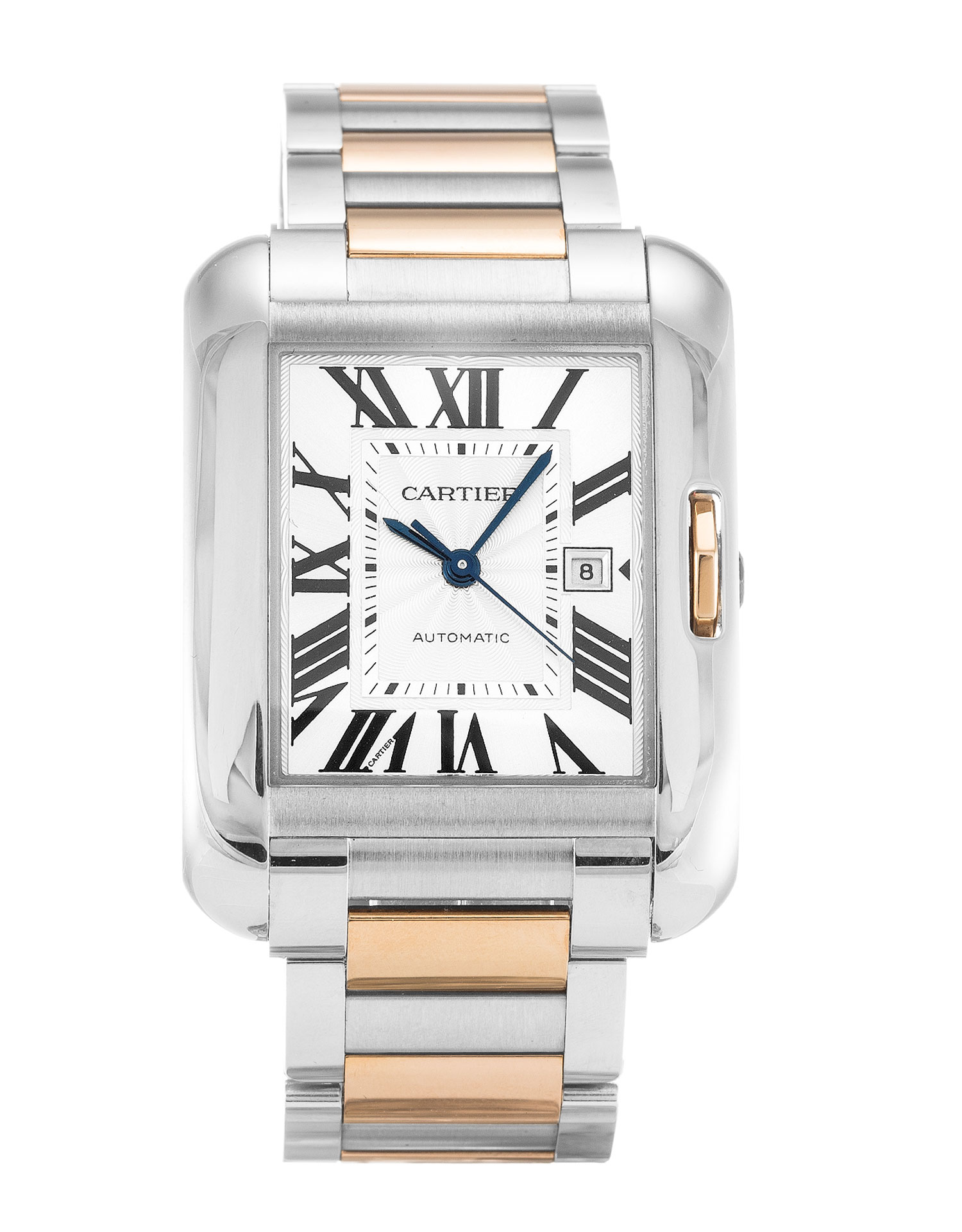 Cartier Tank MC Skeleton Replique Montre en or rose